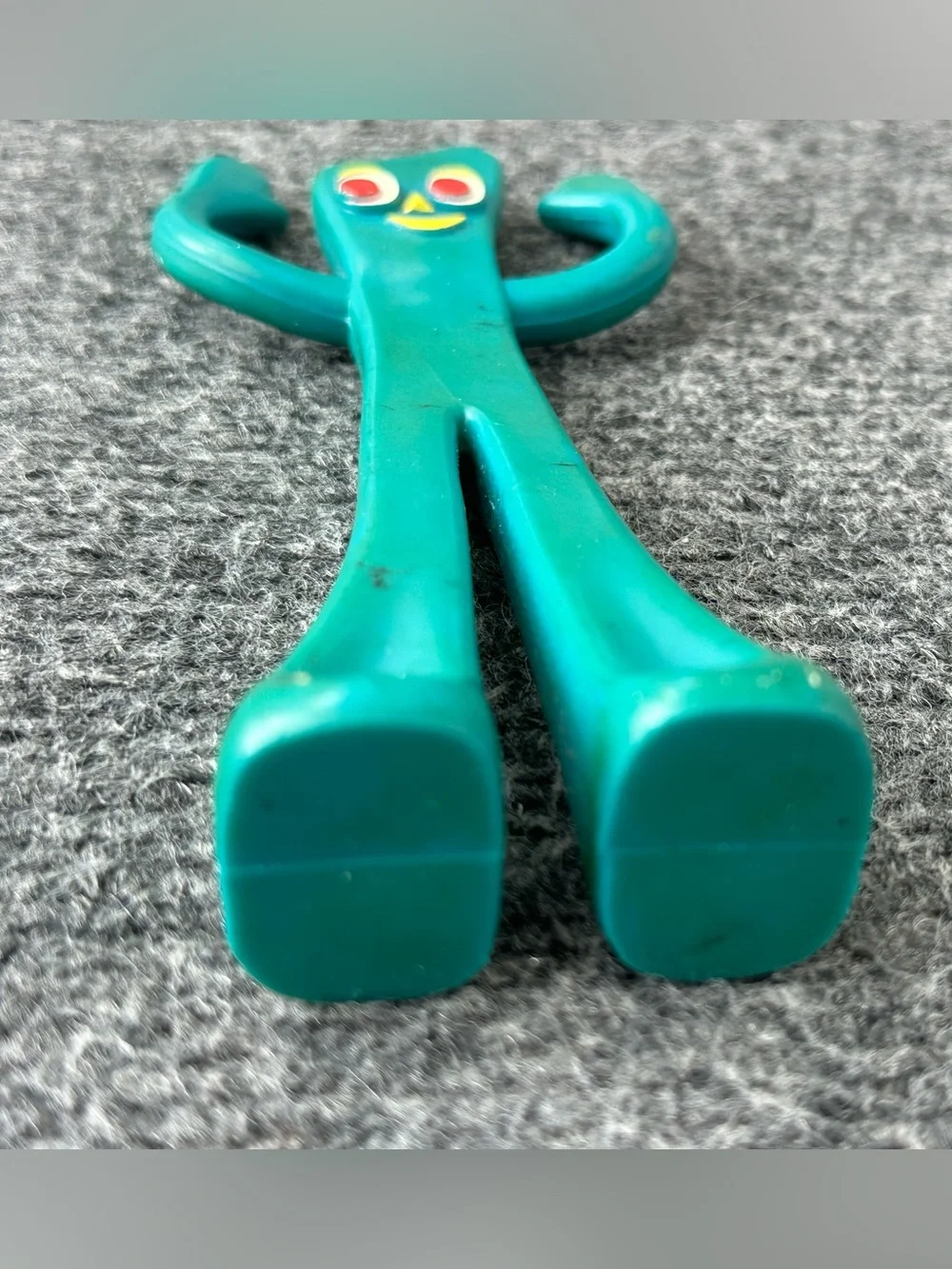 Vintage Gumby Bendable Rubber Action Figure Retro Toy 6
